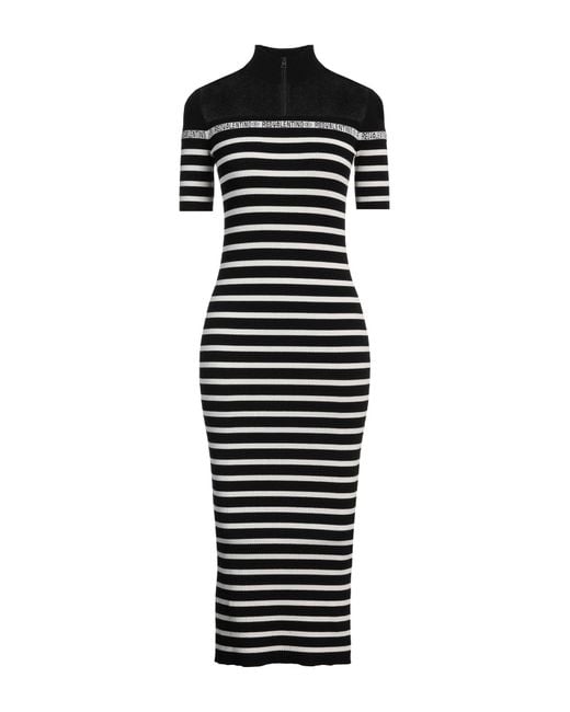 RED Valentino Black Midi Dress