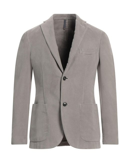 Montedoro Gray Blazer for men