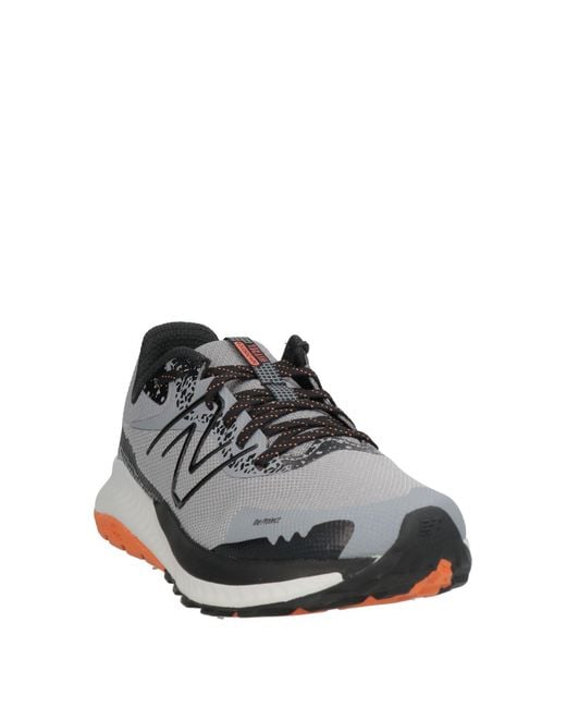 New Balance Gray Nitrel Sneakers Textile Fibers for men