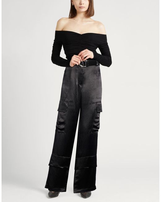 Jil Sander Black Pants Acetate