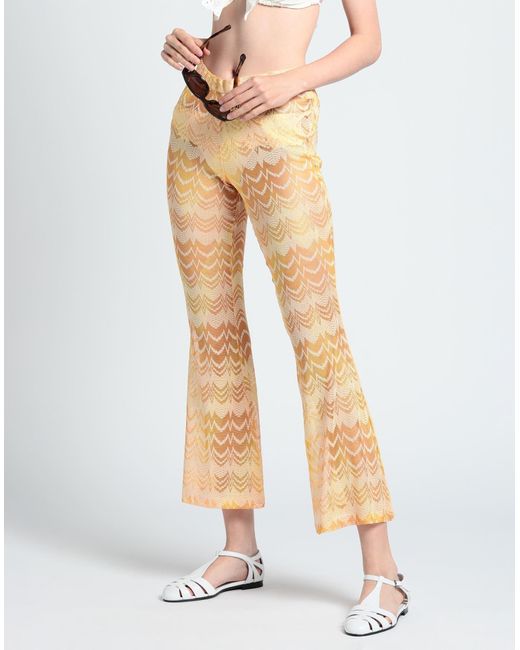 Missoni Natural Beach Shorts And Trousers