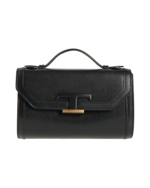 Tod's Black Handbag Leather