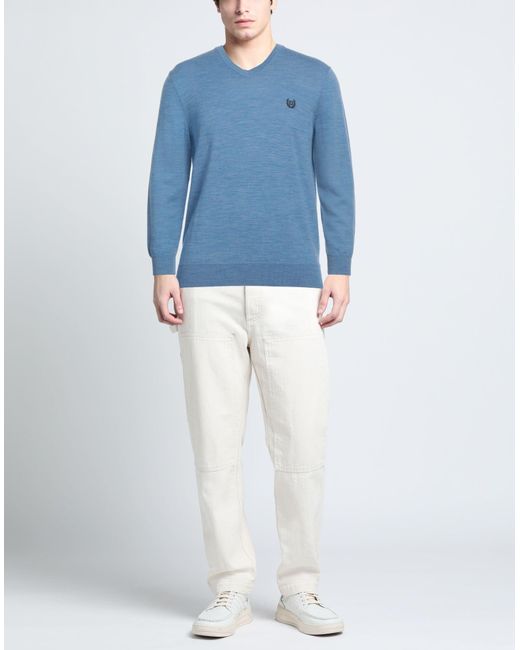 Chaps Pullover in Blue für Herren