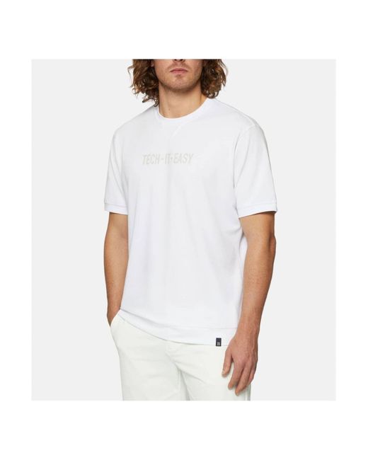 Camiseta Boggi de hombre de color White