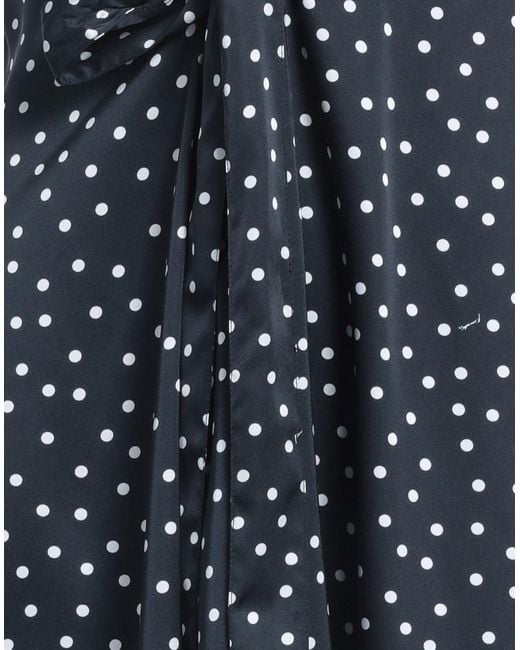 Pinko Blue Mini Dress Polyester, Elastane