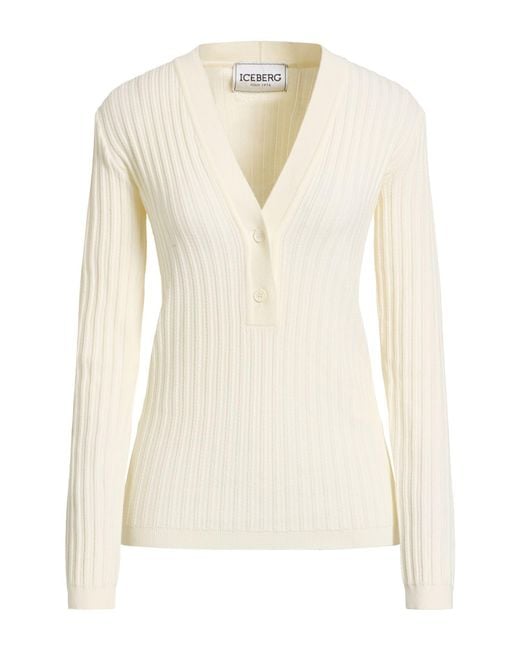 Pullover Iceberg de color White