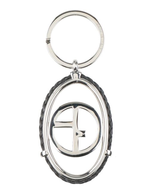 Giorgio Armani White Key Ring for men