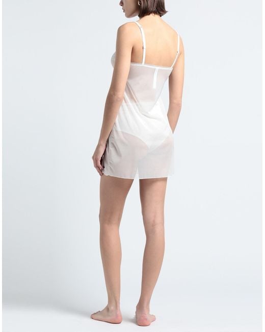 Verdissima White Slip Dress