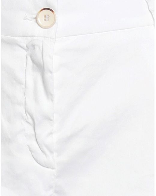 RE_HASH White Shorts & Bermuda Shorts