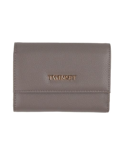 Twinset Gray Wallets