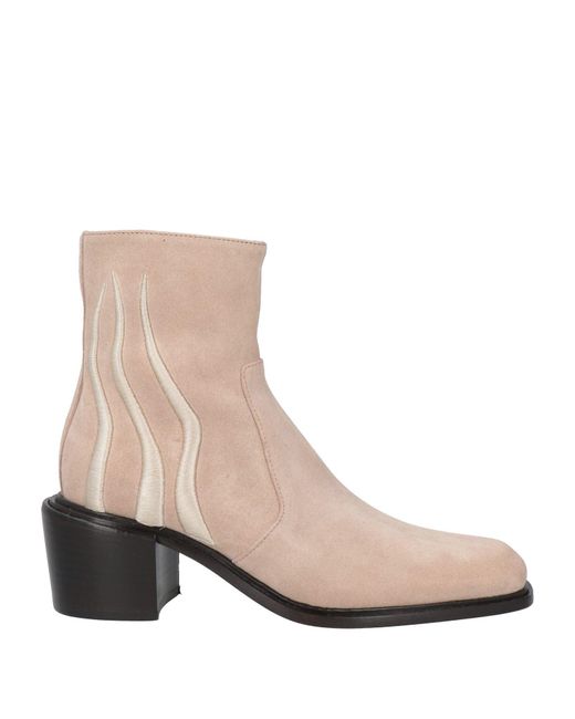 Cesare Paciotti Natural Ankle Boots