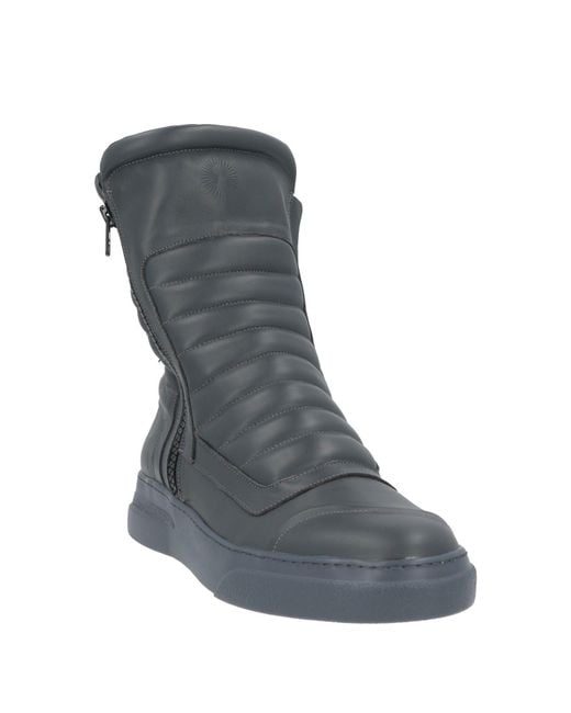 Bruno Bordese Blue Ankle Boots Leather for men