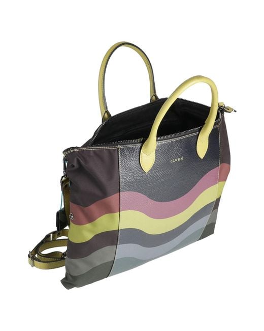 Gabs Blue Handbag Calfskin