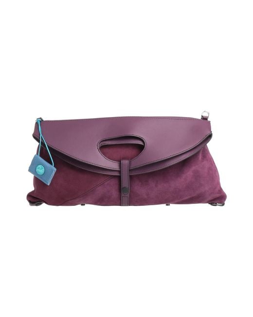 Gabs Purple Danila Taglia L -- Plum Handbag Calfskin