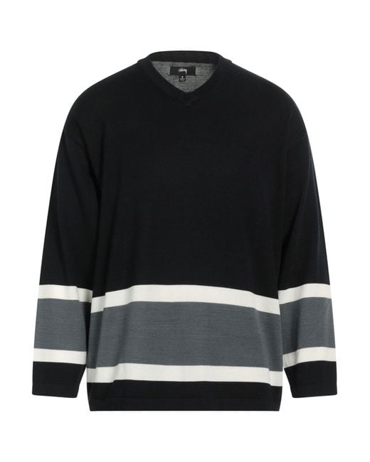 Stussy Black Sweater for men