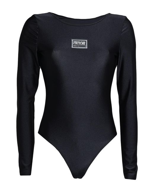Versace Jeans Couture Blue Bodysuit Polyamide, Elastane
