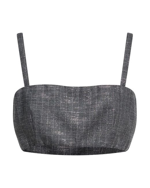 MSGM Gray Tops