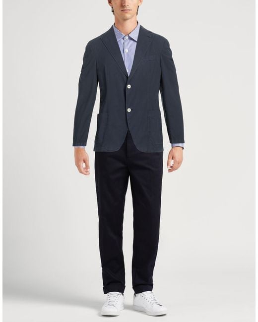 The Gigi Blue Midnight Blazer Cotton, Elastane for men