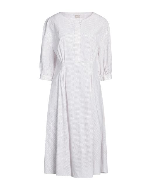 Massimo Alba White Midi Dress
