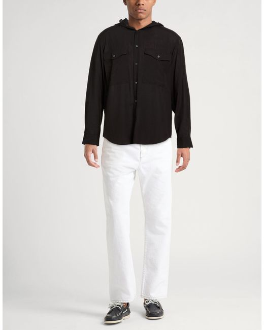 Emporio Armani Black Shirts for men