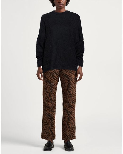 ViCOLO Black Turtleneck Acrylic, Mohair Wool, Polyamide