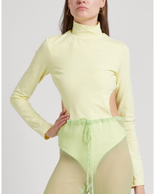 Marc Jacobs Yellow Bodysuit