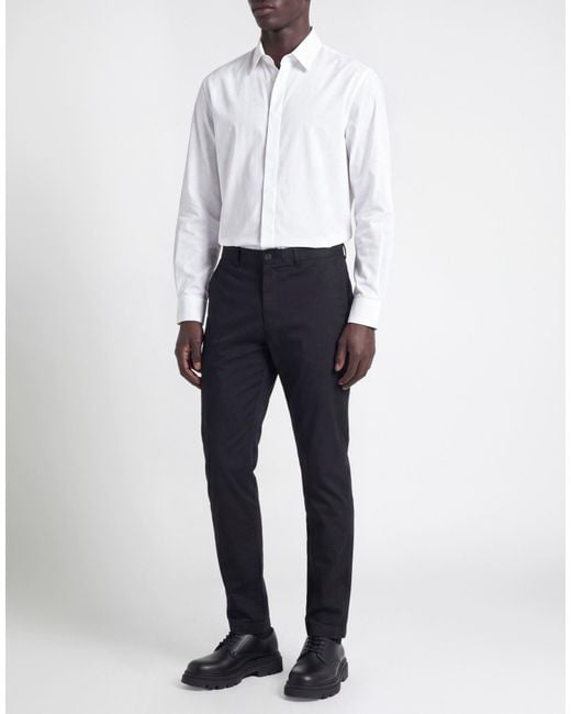 Theory Blue Pants Cotton, Elastane for men