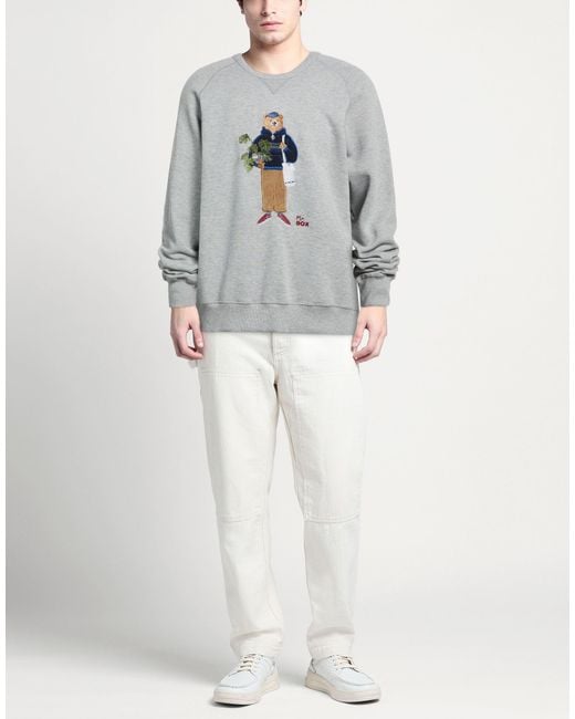 In The Box Gray Sweatshirt for men