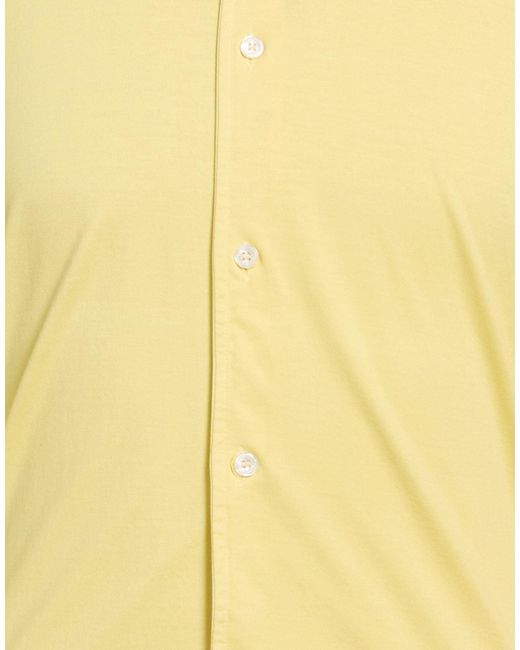 Fedeli Yellow Shirts for men