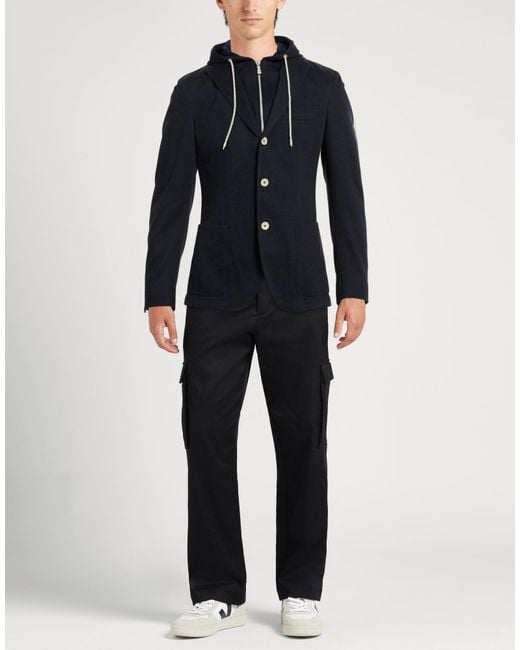 Eleventy Blue Blazers for men