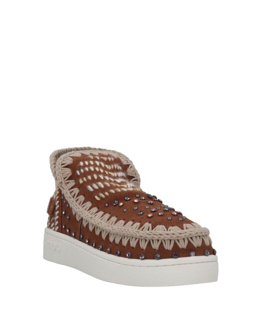 Mou Brown Ankle Boots
