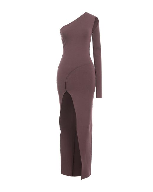 Rick Owens Purple Maxi Dress