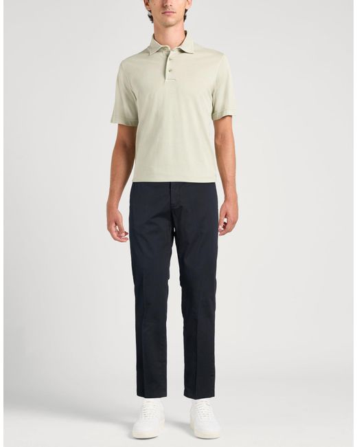 Paoloni Blue Pants for men