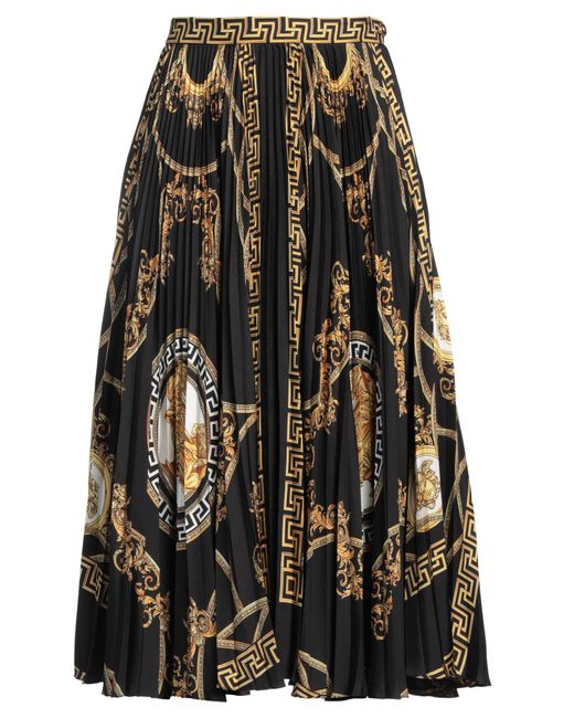 Versace Black Midi-Rock