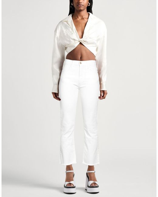 CYCLE White Jeans Cotton, Elastomultiester, Elastane