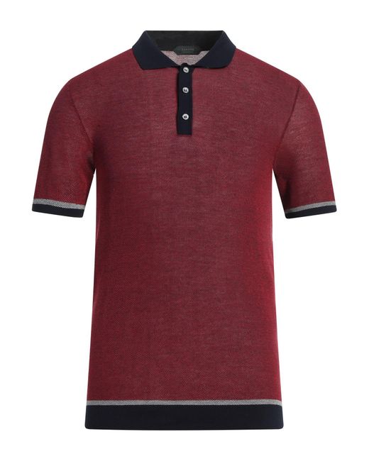 Zanone Pullover in Red für Herren