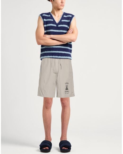 Iceberg Gray Shorts & Bermuda Shorts for men