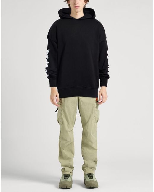 DISCLAIMER Blue Sweatshirt Cotton for men