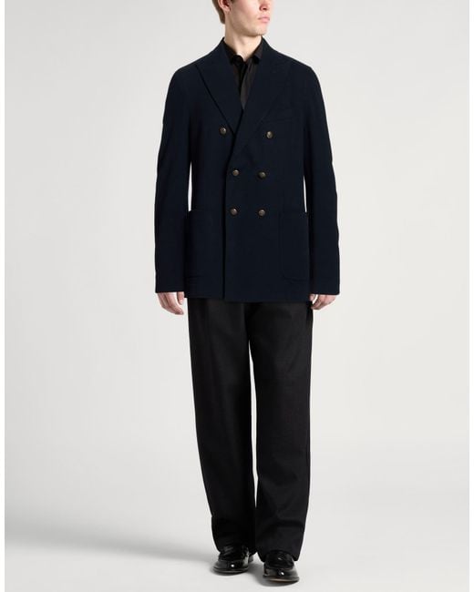Circolo 1901 Blue Blazer Cotton, Elastane for men