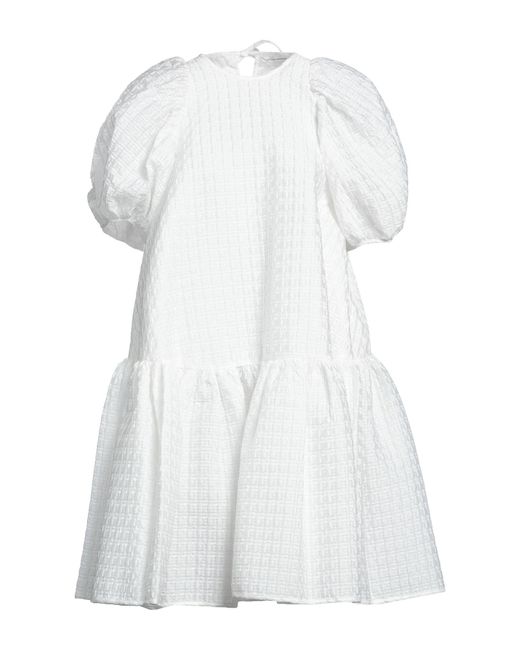 CECILIE BAHNSEN White Short Dress