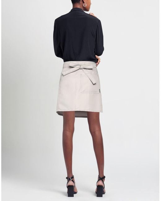 Acne Natural Mini Skirt