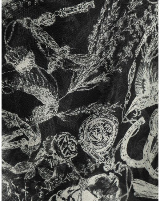 McQueen Black Scarf for men