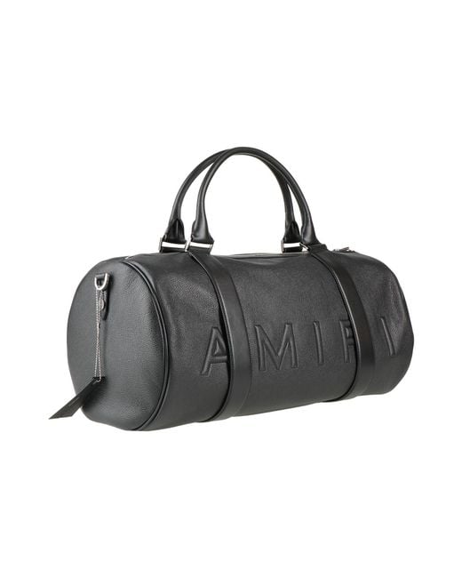 Amiri Black Duffel Bags for men