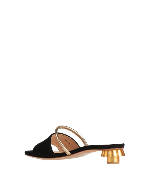 Chie Mihara Sandals in Black | Lyst