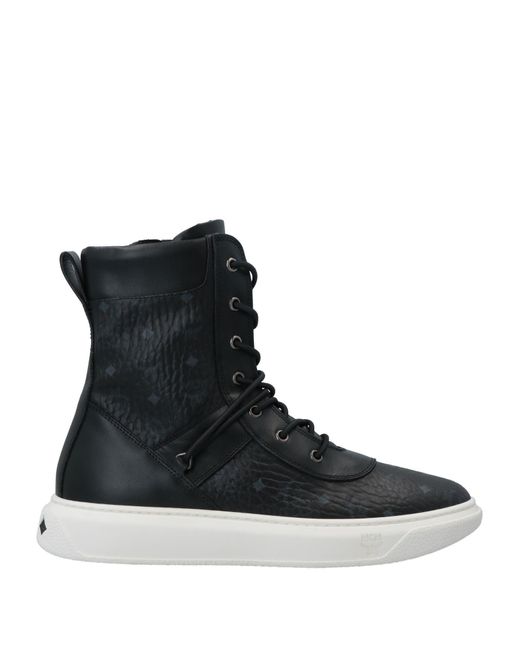 Botines de caña alta MCM de hombre de color Black