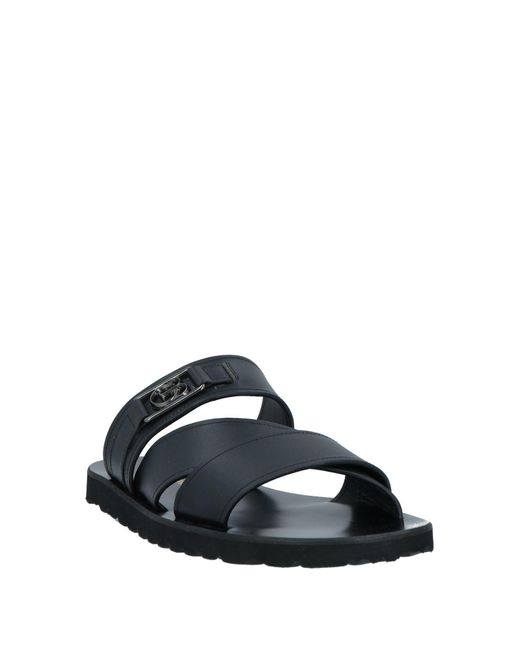 Baldinini Black Sandals for men
