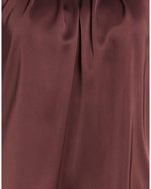 Rinascimento Purple Chocolate Top Polyester, Elastane