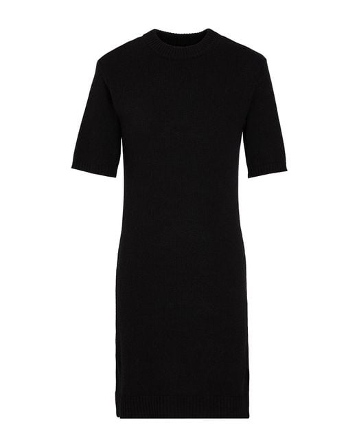 8 by YOOX Black Mini Dress