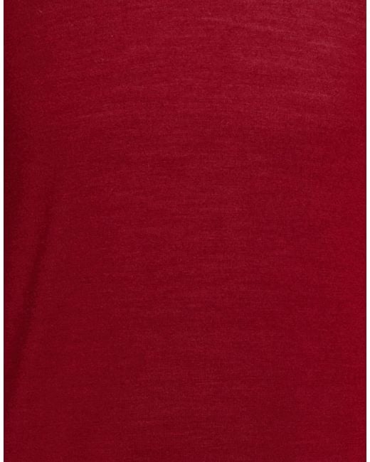 Vneck Red Turtleneck for men