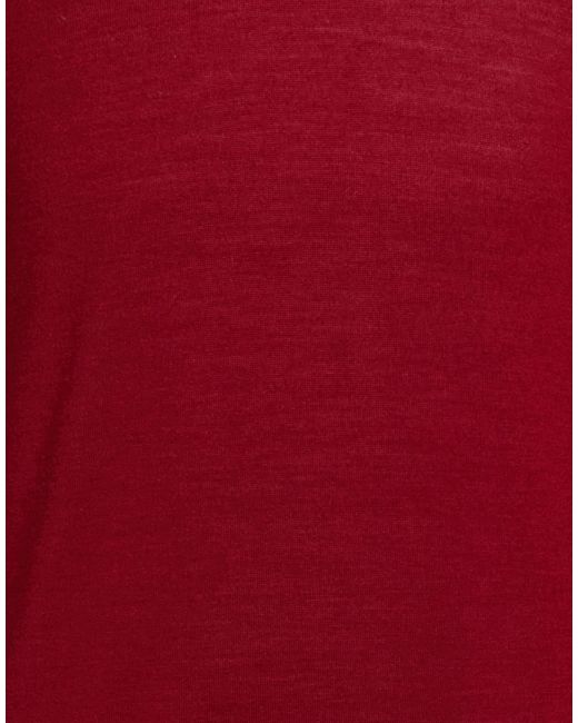 Vneck Red Turtleneck for men